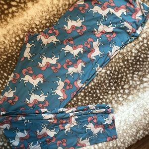 Whimsical Unicorn LuLaRoe Tall and Curvy Leggings